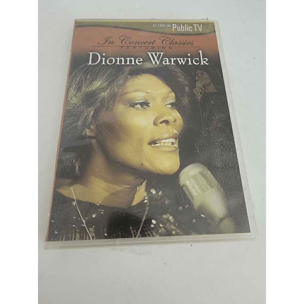 DPTV Media In Concert Classics Featuring Dionne Warwick 2005 Music DVD